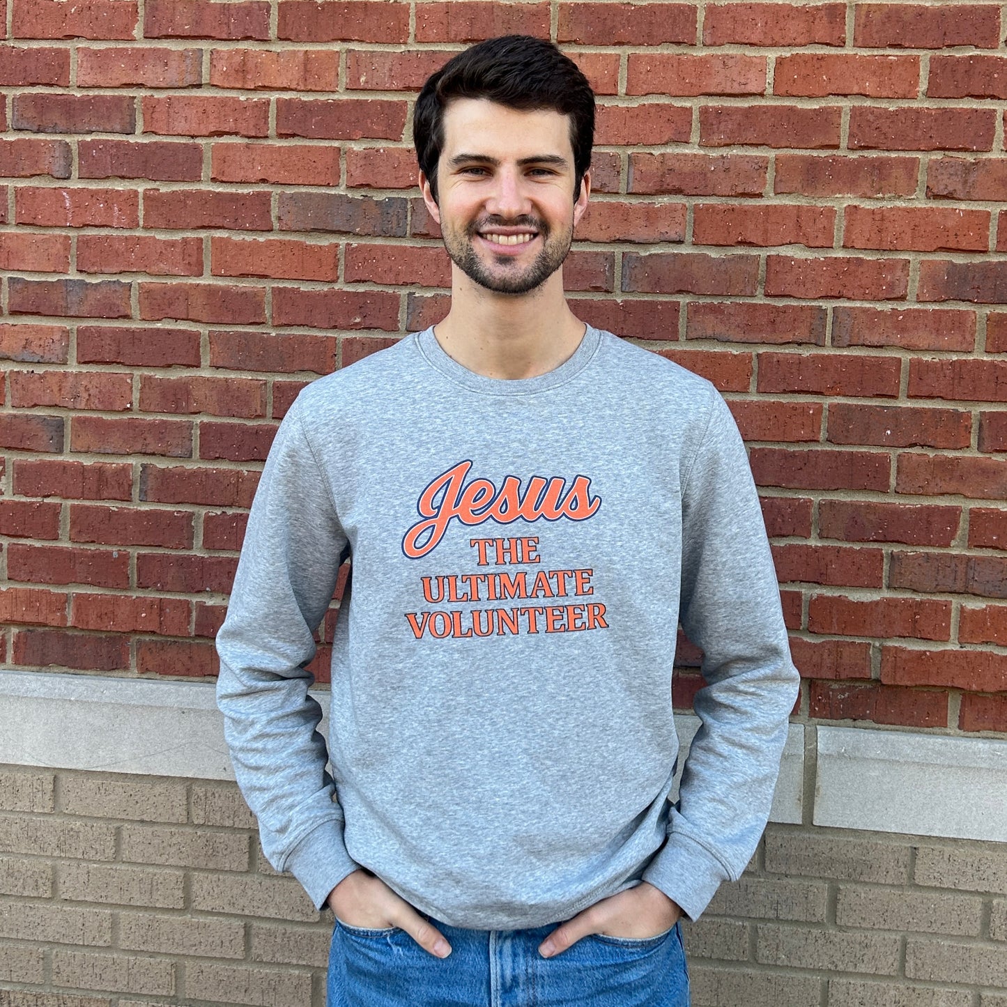 Jesus: The Ultimate VOLUNTEER Crewneck