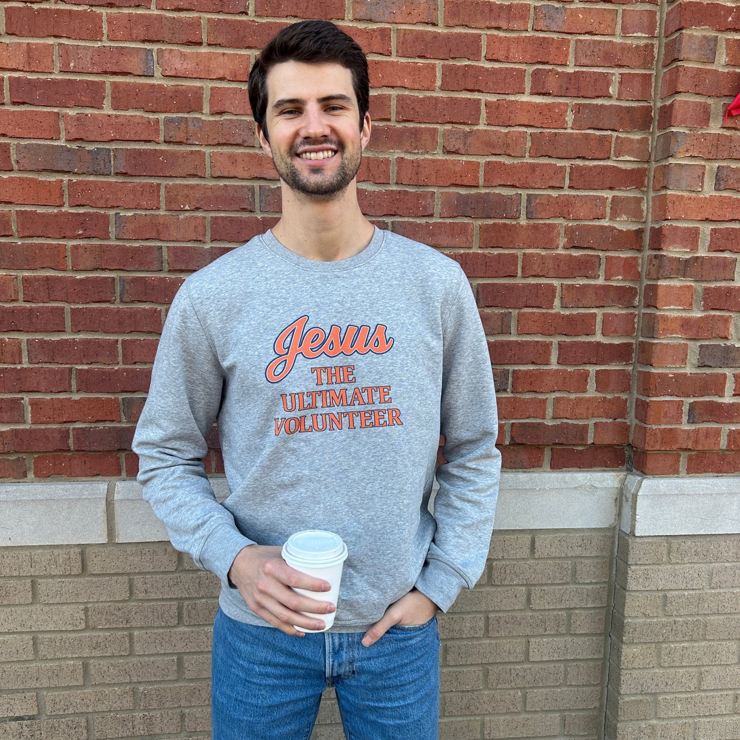 Jesus: The Ultimate VOLUNTEER Crewneck